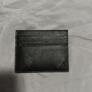 Prada Saffiano leather card holder